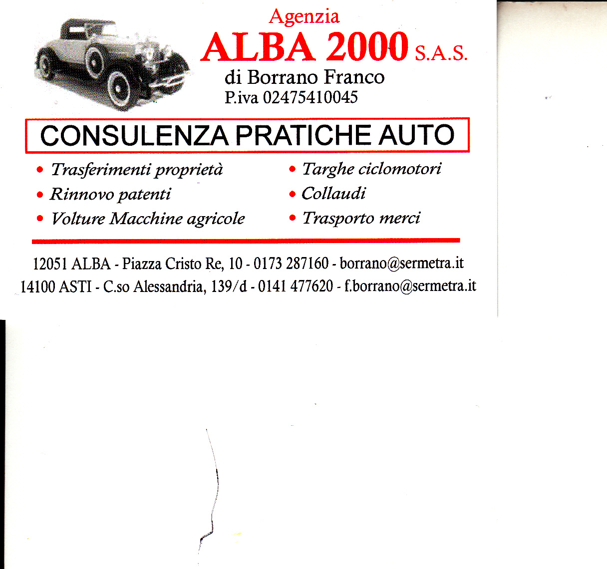logo_AGENZIA ALBA 2000 DI BORRANO FRANCO E C. SAS